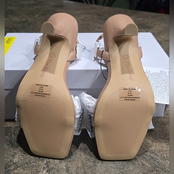 The Drop Women's Kate Slingback Bow Heeled Sandal #940 - Picture 4 of 14